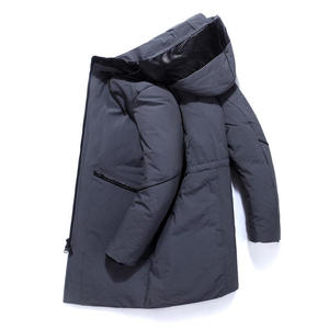 Blousons d'hiver légers en duvet 2026 avec logos personnalisés, vestes d'hiver de haute qualité, blousons en duvet luxueux – Aucun avis pour le moment - Product Image 3