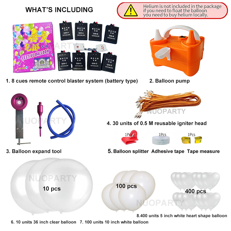 Kit de Blaster de globo A