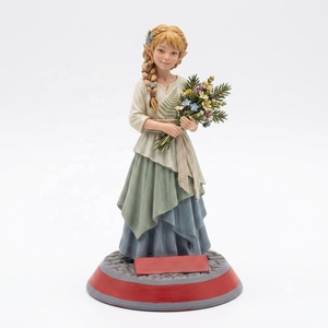 Figurines d'elfes forestiers en résine réaliste personnalisées, cadeaux, décoration de la maison, statues, sculpture personnalisée en usine - Product Image 1