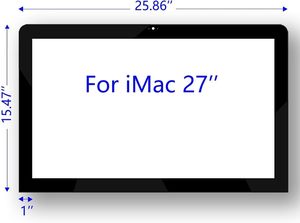 Remplacement de la vitre avant de l'écran LCD pour <span class=keywords><strong>Apple</strong></span> <span class=keywords><strong>iMac</strong></span> <span class=keywords><strong>27</strong></span> pouces <span class=keywords><strong>A1419</strong></span> A2115 A1862 2012-2020, verre de protection avant - Product Image 2