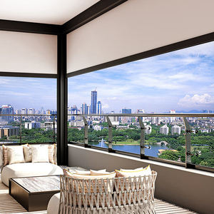 Fabrication de stores enrouleurs électriques coupe-vent pour l'extérieur <span class=keywords><strong>Store</strong></span> <span class=keywords><strong>enrouleur</strong></span> occultant télécommandé - Product Image 6