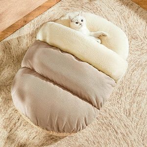 Custom Semi-enclosed Plush Cat <b>Bed</b> for Indoor Cats Self Warming Pet <b>Bed</b> Washable Cat Sleeping <b>Bed</b> House Sleeping <b>Bag</b> Cat <b>Bed</b> - Product Image 4
