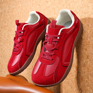 Chaussures personnalisées à large boîte à orteils, forme naturelle du pied, baskets de randonnée en plein air, entraînement, légères, décontractées, semelle plate, chaussures pieds nus, daim - Product Image 5