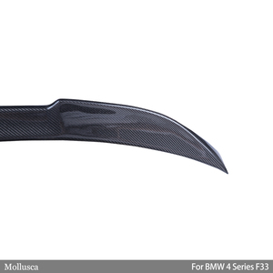 Aileron arrière en fibre de carbone de style CS pour BMW Série 4 F33 Cabriolet & M4 F83, 2013-2020 - Product Image 5