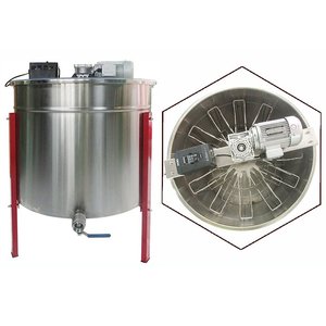 Stainless Steel Honey Centrifuge Machine Electric 12 <b>Frames</b> Full Automatic Reversible Honey Extractor Spinner - Product Image 2