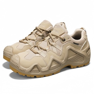 <span class=keywords><strong>Scarpe</strong></span> Unisex Tattiche per Escursionismo e <span class=keywords><strong>Trekking</strong></span> con Suola in Gomma Antiscivolo, Tomaia in Rete Traspirante, Resistenti per Tutte le Stagioni e l'Uso all'Aperto - Product Image 1