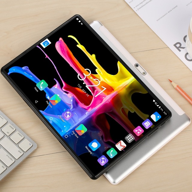 Tablet PC Dual 4G LTE Phone Tablets 10.1 Inch 2560*1600 8GB RAM 256GB ROM Android 8.0 MTK6797 Deca 10 Core 8000mah GPS Wifi OEM