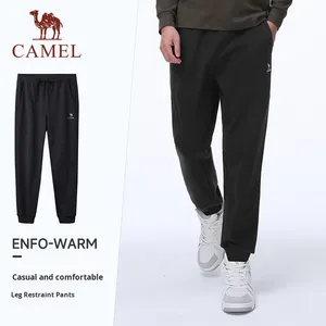 <span class=keywords><strong>Pantaloni</strong></span> Sportivi Camel Frenzy da Uomo e <span class=keywords><strong>Donna</strong></span>, <span class=keywords><strong>Felpati</strong></span>, a Vita Media, 100% Cotone, Casual, Larghi, Dritti, per Autunno Inverno, Sport e Fitness, Caldi - Product Image 3