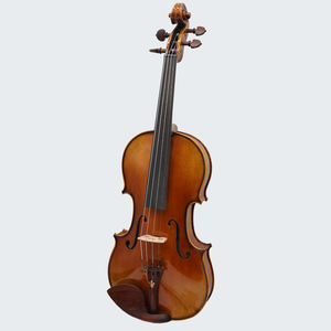 Violon professionnel CHENTUO CT2.1 pour étudiant, table en épicéa massif, dos et éclisses en érable flammé, ébène, autres accessoires, Liaoning - Product Image 1