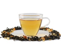 Chinese Nieuwe Stijl Gearomatiseerde Thee Gele Perzik Ananas Oolong Thee