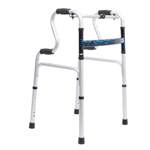 Adjustable Height Aluminum Alloy <b>Walker</b> <b>For</b> Elderly And <b>Disabled</b> With Eight-Level Height Adjustment - Product Image 2