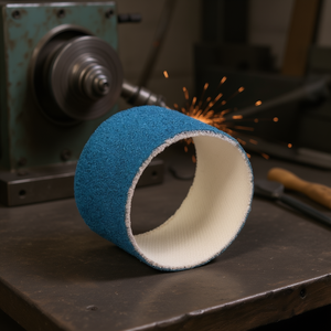 Manchon abrasif en tissu zircone Ttake Ab2002 100x40 mm pour le meulage et le polissage des métaux - Product Image 3