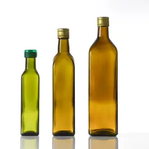 Cina all'ingrosso della fabbrica nuovo distributore di olio bottiglia di olio di vetro bottiglia di vetro