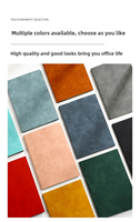 Carnet en cuir PU de qualité supérieure A5, de qualité professionnelle, avec logo personnalisé, pages en papier Dowling, pour usage professionnel en entreprise