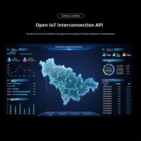 Robot interactif tout-en-un à double écran tactile de 43 pouces avec IA, système d'exploitation Android, dialogue vocal, fonction de marche, pour l'éducation et les aéroports