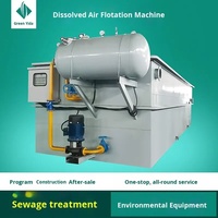 Machinerie intégrée de traitement des eaux usées et de la pluie par flottation à air dissous pour la précipitation des eaux usées
