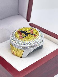 Anillos deportivos, bateador de softbol CHAMPION RING Player Award, colores surtidos y piedras preciosas Prismatic White - Product Image 5