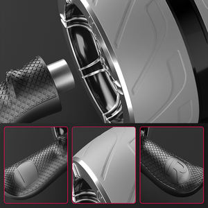 ZHOYA Home Use Indoor Fitness Bauch rad ABS Muskel rolle mit automatischer Rebound Knies tütze 200kg Tragfähigkeit Unisex - Product Image 6