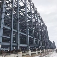 Entrepôt en acier préfabriqué à 3 étages avec structure en acier préfabriqué 200 m² double panneaux Conception de bâtiments hospitaliers 2000 pieds carrés