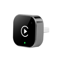 V8 Kablosuz CarPlay Kutusu Araç Ses Video Navigasyon Akıllı Navigasyon Asistanı Apple Android için Kablolu Kablosuz Adaptör