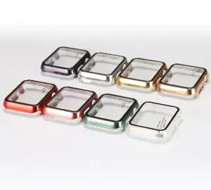 TPU PC 2 in1 Displays chutz folie aus gehärtetem Glas für T500 X7 Plus Smartwatches 44mm