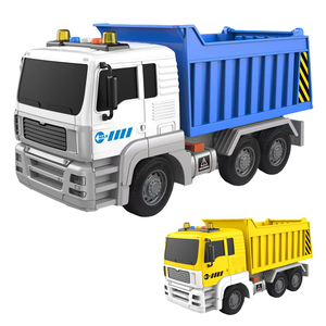 Camión excavadora a gran escala 1/12 con sonido y luz, modelo de camión de <span class=keywords><strong>juguete</strong></span>, furgoneta de <span class=keywords><strong>basura</strong></span>, camión de fricción de <span class=keywords><strong>juguete</strong></span> - Product Image 3