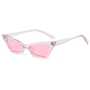 Maidis Cat Eye <b>Sunglasses</b> Women <b>Small</b> <b>Frame</b> UV400 Protection Blue Lens Fashion Sun Glasses - Product Image 4