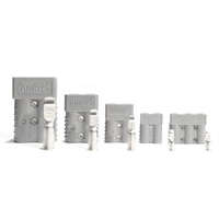 Kit de connecteurs rapides à 2 pôles pour batteries DC avec contacts à sertir pour réparation de câbles de charge et marché de gros