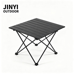 Height <b>Adjustable</b> Egg Roll up Aluminum Portable Beach Camping Travel Picnic Folding Outdoor - Product Image 3