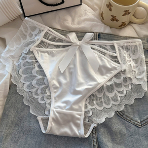 Braguitas de Encaje Transparente Wildness Pure Desire para Mujer, Bragas Japonesas Sexys sin Costuras que Ajustan la Cadera - Product Image 3