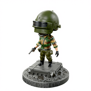 פסל שרף בגודל טבעי של צבי הנינג'ה, דגם תצוגה לא סדיר משרף, דמות אנימה, פיגור פעולה - Product Image 4