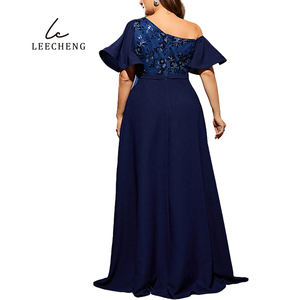 ชุดราตรีเข้ารูปเปิดไหล่ข้า<span class=keywords><strong>ง</strong></span>เดียวสำหรับงานเลี้ยงขนาดใหญ่พิเศษประดับเลื่อมสำหรับการประชุมประจำปีการปิ้งการแสด<span class=keywords><strong>ง</strong></span>ที่กำลังจะมาถึ<span class=keywords><strong>ง</strong></span> - Product Image 3