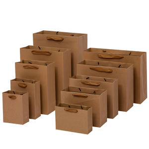 Logo imprimé personnalisé de marchandises de luxe, transport de détail, fourre-tout Euro emballage en carton, Art Shopping, petits sacs en papier cadeaux personnalisés - Product Image 6