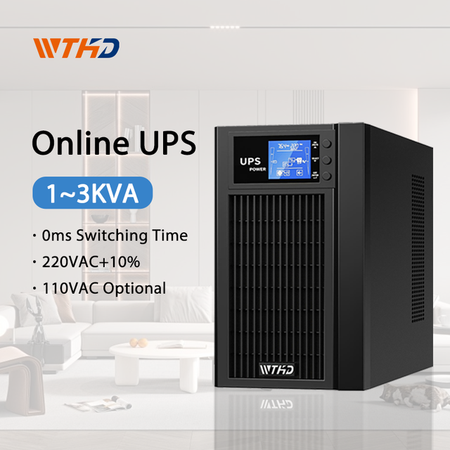 Online Single Phase UPS 110V 220V 1000VA 3000VA 1KVA 2KVA 3KVA 4KVA 5KVA 6KVA 10KVA UPS Backup Power Supply for Home