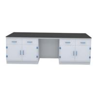 Meubles de laboratoire en polypropylène sur mesure, résistants aux produits chimiques, armoires de laboratoire en PP