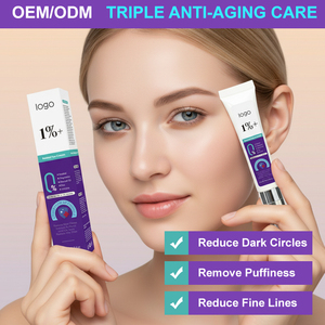 <span class=keywords><strong>Crema</strong></span> Contorno Occhi al Retinolo Puro Naturale a Marchio Privato, Trattamento Anti-Età Triplo, Riduce le Occhiaie, Elimina il Gonfiore, con Collagene - Product Image 2