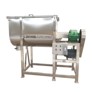 Miscelatore a Doppio Nastro in Acciaio Inox con Valvola di Scarico Personalizzata per Svuotamento Completo, Capacità 500/900 L, Riscaldamento a Risparmio Energetico - Product Image 3