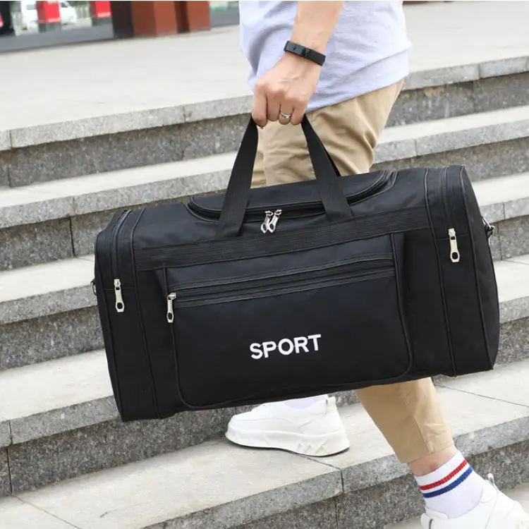 กระเป๋าเป้สำหรับไปยิมเล่นกีฬาฟิตเนส,กระเป๋าดัฟเฟิลสำหรับเดินทางแบบแห้งและเปียกความจุมากกำหนดโลโก้ได้เอง