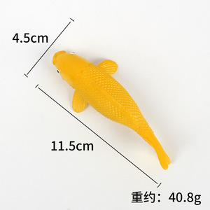 Modelos de peces ornamentales simulados (koi y peces dorados), decoraciones para acuarios, decoraciones para fuentes de agua, material didáctico escolar. - Product Image 5
