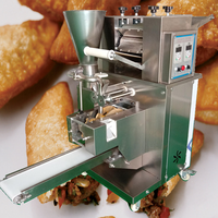 Machine électrique pour la fabrication de samosas et d'empanadas, grande machine à samosas, en acier inoxydable SUS304, capacité de 4800 pièces/heure, prix bas