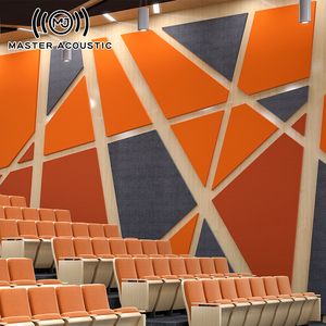 MASTER ACOUSTIC Panneau acoustique moderne en fibre de verre haute densité recouvert de <span class=keywords><strong>tissu</strong></span>, absorbant le son, pour entrepôts et hôtels - Fabricant - Product Image 6