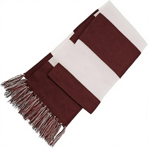 Écharpe longue en polyester pour homme, style renard, respirante, écologique, avec pompons, idéale pour l'hiver et les occasions décontractées - Product Image 4