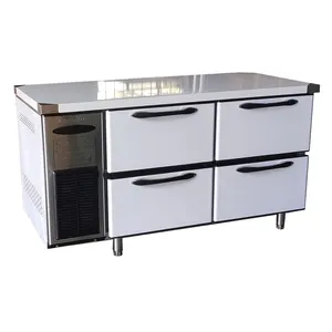 Redbowl Supplier Custom Counter Table Commercial Supermarket Refrigerators with Drawer