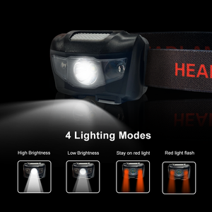 2025 New <b>Motion</b> <b>Sensor</b> LED Headlamp Ultra Bright 3 Beam <b>Light</b> Waterproof Headlight for Night Fishing Camping Hiking Repair Work - Product Image 6