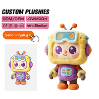 Muñecos de Peluche Personalizados de Alta Calidad CPC CE, Súper Suaves, Largos y Bordados, Robots de Peluche Hechos a Medida Según Tu Diseño