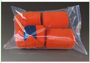 Vendaje elástico para pierna de <span class=keywords><strong>caballo</strong></span>, elástico, <span class=keywords><strong>Polo</strong></span> ecuestre, vendaje para piernas, grueso, paquete de 4 Uds. - Product Image 5