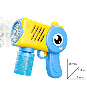 Pistola de <span class=keywords><strong>Burbujas</strong></span> Eléctrica con 10 Boquillas, Luces LED, Máquina Automática de <span class=keywords><strong>Burbujas</strong></span> para Niños - Product Image 6