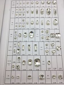<span class=keywords><strong>Strass</strong></span> en verre en forme d'œil, technique de fixation par couture, couture plate, <span class=keywords><strong>strass</strong></span> en vrac <span class=keywords><strong>pour</strong></span> chaussures, sacs et accessoires vestimentaires, vente en gros <span class=keywords><strong>pour</strong></span> vêtements - Product Image 3