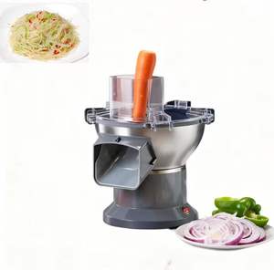 Macchina per Tagliare Frutta e Verdura con Lame in Acciaio Inox e Spessore Regolabile - Product Image 1