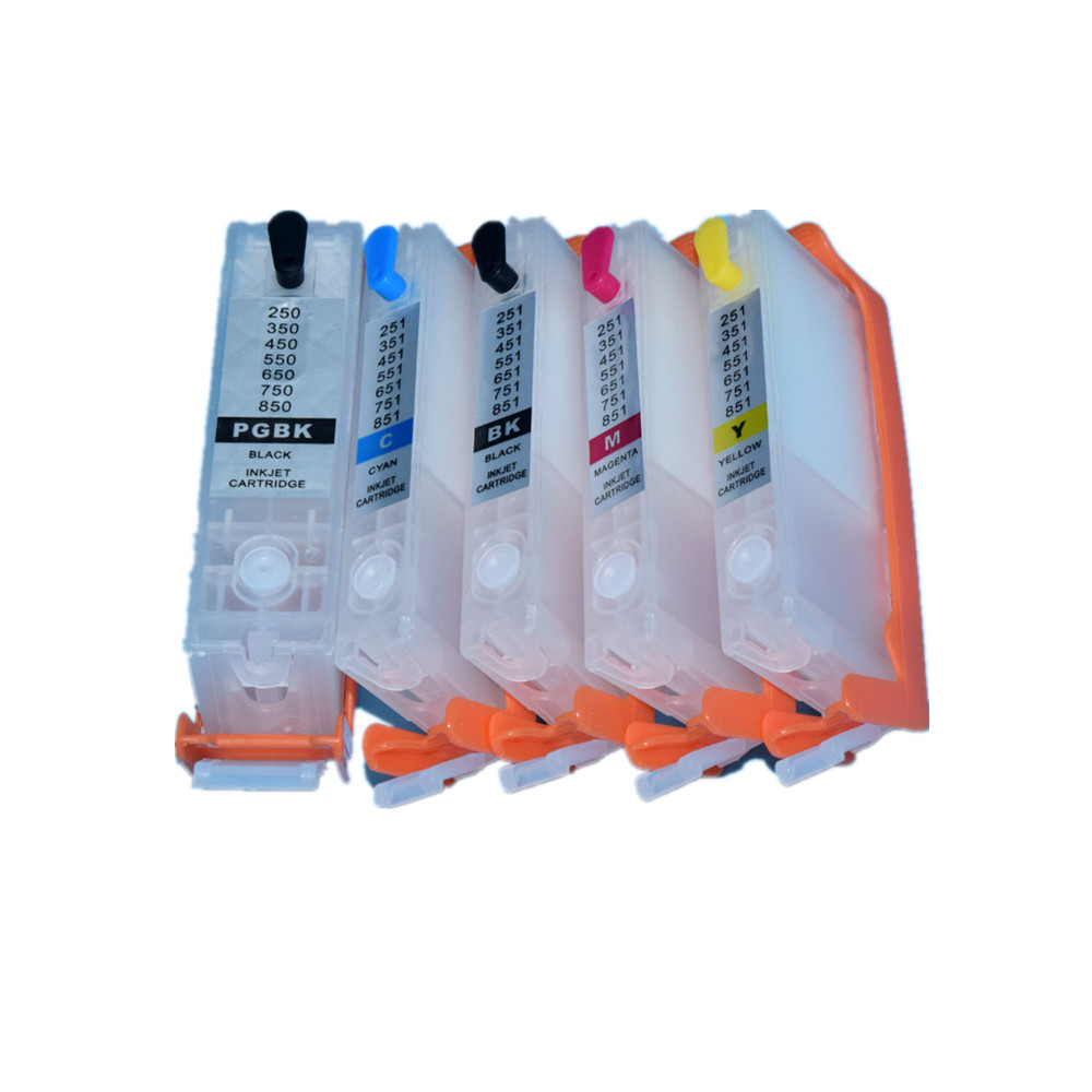 PGI-250 CLI-251 перезаправляемый картридж для Canon PIXMA MG6320 MG7120 IP8720 MX722 MX922 iX6820 принтеры
